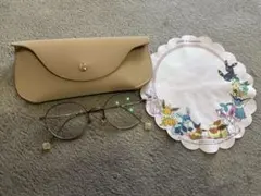 JINS イーブイ ポケモンコラボ 丸型メガネ ケース付き