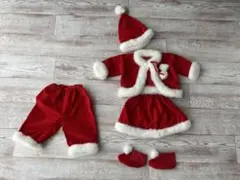 サンタクロース衣装 クリスマス コスチューム 女の子 男の子 80サイズ