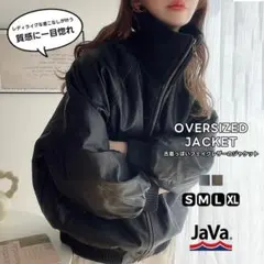 【新品】java クラシカルエルフ フェイクレザー ジャケット ブラック