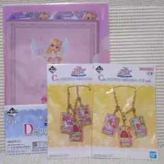 ㉗ アイカツ 一番くじ バッグチャーム クリアファイル 星宮いちご 大空あかり