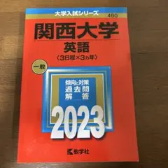 赤本 関西大学 英語 ⚠️発送日注意
