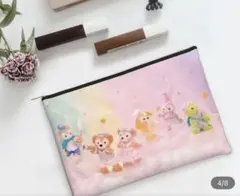 ダッフィー フレンズキャラクターイラストポーチ
