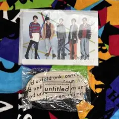嵐ライブツアー　untitled クリアファイル　ポーチ