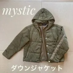 mystic中綿ダウンジャケット　ミスティック　ショートダウン　ビッグシルエットのサムネイル