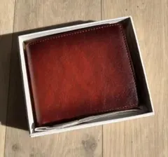新品！本革二つ折り財布