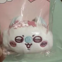 MINISO 中国限定 ちいかわ 桜の季節 モモンガお顔バッジ