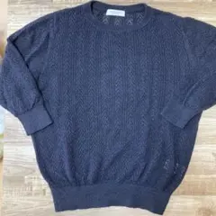 BEAUTY & YOUTH レース編みニット