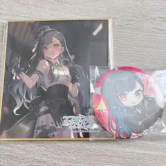 プロセカ　白石杏　セカイシンフォニー 2024 色紙　缶バッジ