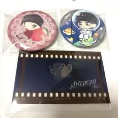 名探偵コナン　赤井秀一　いちご　ぷちコスモ　缶バッジ　カード　セット