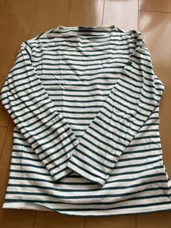 【美品】セントジェームス　バスクTシャツ　緑