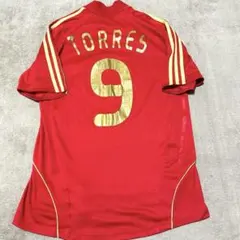 アディダス スペイン代表 トーレス ユニフォーム 2010 紙タグ付き 正規