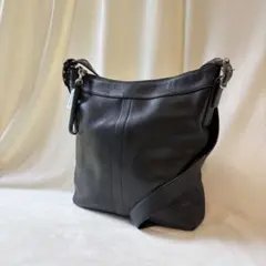 vintage COACH オールドコーチ レザーショルダートートバッグ9466