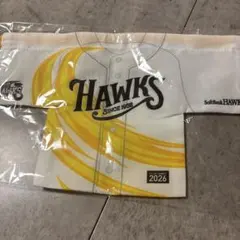 ⭐︎中村晃⭐︎おまけつき　　ソフトバンクホークス ユニフォーム型巾着 2026