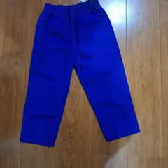 マーキーズ　ブルー　シェフパンツ 110サイズ　タグ付き新品未使用