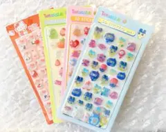 【新品】たまごっち ボンボンドロップ風 サンリオ うるちゅる 豪華 4枚 シール