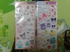 正規品　サンリオぷっくりシールセット売り