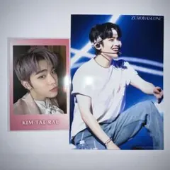 ZB1 ゼベワン ゆらゆら くじ テレ チェキ風カード　写真