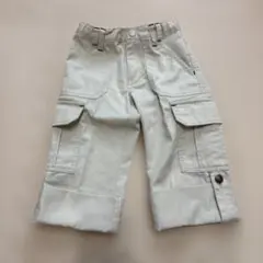 COMME CA ISM 100cm カーゴパンツ ベージュ