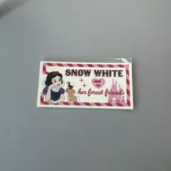 東京ディズニーリゾート プリンセス クッキー　ステッカー シール　白雪姫