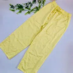 美品❤️SHIPS シップス イージーパンツ ワイドパンツ　サイズ36 黄色