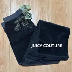 【未使用•長期保管】JUICY COUTURE ダークブラウンベロアパンツ 茶色のサムネイル