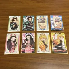 【鬼滅の刃】絵札色紙コレクション炭治郎 ねずこ 善逸伊之助