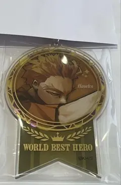 【未使用】ヒロアカ原画展福岡　アクキー　ホークス