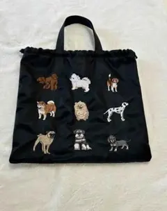 刺繍 エコバッグ