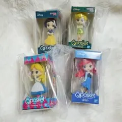 ディズニーキャラクター Qposket ミニチュアコレクション4　コンプセット