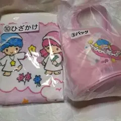 キキララ当たりくじ　③バッグ　⑩ひざかけ