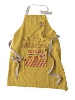 【最終値下げ新品未使用】パッカブルエプロン【ポテト】
