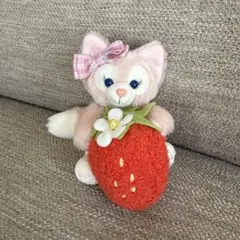 ハートフェルトストロベリーギフト リーナベル ぬいぐるみストラップ