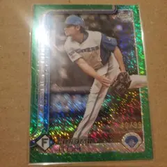 伊藤大海　99枚限定　グリーンシマー　topps chrome NPB 2025