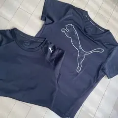 PUMA 黒 Tシャツ 140サイズ