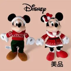 ★美品★ Disney ミッキー・ミニー ぬいぐるみ ペア　セット　約41cm