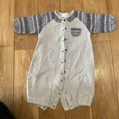 Sense of Wonder チェック柄ロンパース 50-70cm