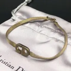 d*4様 【北7100】Christian Dior CDロゴ リボン ブレスレ - メルカリ
