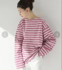 BEAUTY&YOUTH コットンボイル ベルトスリーブ ブラウス ワイン 長袖 