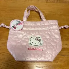 スリーコインズ 3coins Hello Kitty 保冷巾着バッグ スリコのサムネイル