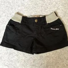 tommy girl M 黒 ショートパンツ　レディースのサムネイル