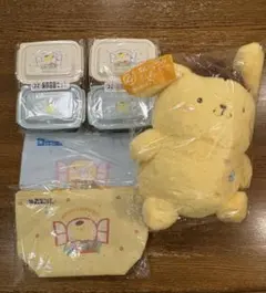 サンリオ　一番くじ　ポムポムプリン　ぬいぐるみなど5点セット