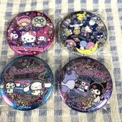 サンリオ　キラキラBIG缶バッジ2 シナモン　クロミ　集合2個セット