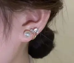 【即購入OK！匿名配送！】 ピアス パール 上品 結婚式 ファッション