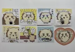シーサー　ちいかわ　シールコレクション　シール　ステッカー　8枚　ハチワレ