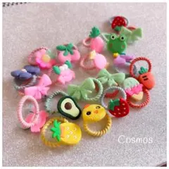 ヘアゴム キッズ髪どめ プチプラでお揃いにも♪