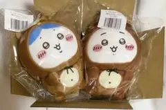 【2点セット】ちいかわ ハチワレ たぬきだもんくじ B賞 たぬきぬいぐるみS