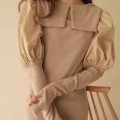 【未使用品】mideal puffy long onepiece