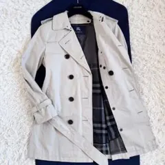 美品　バーバリーロンドン　トレンチコート　2way　ライナー　アイボリー　M