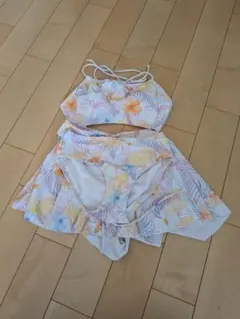 フラワープリント セパレート水着 Mサイズ
