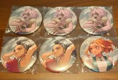 僕のヒーローアカデミア 原画展 缶バッジ 6点セット ヒロアカ 麗日お茶子 芦戸